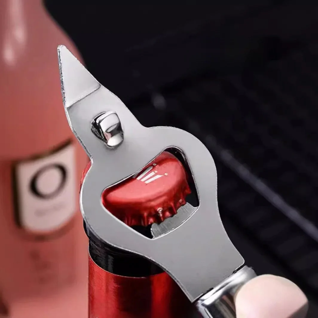 Stainless Steel Multifunctional Bottle & Can Opener - Image 3