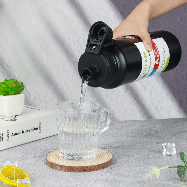 Stainless Steel Sports Vacuum Bottle - Image 2