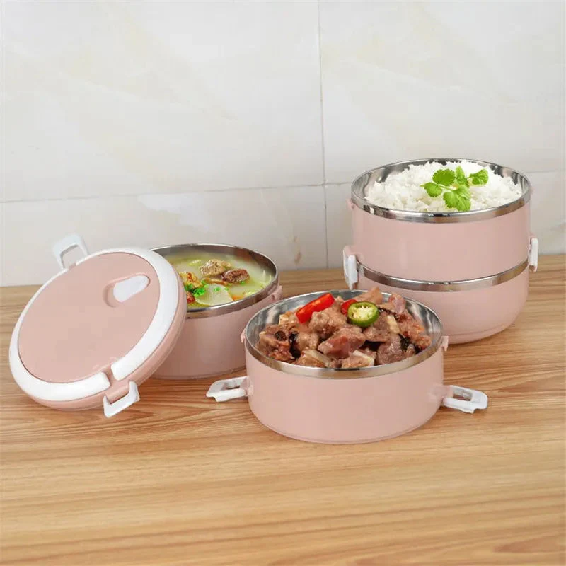 Stainless Steel Thermal Insulation Lunch Box - Image 3