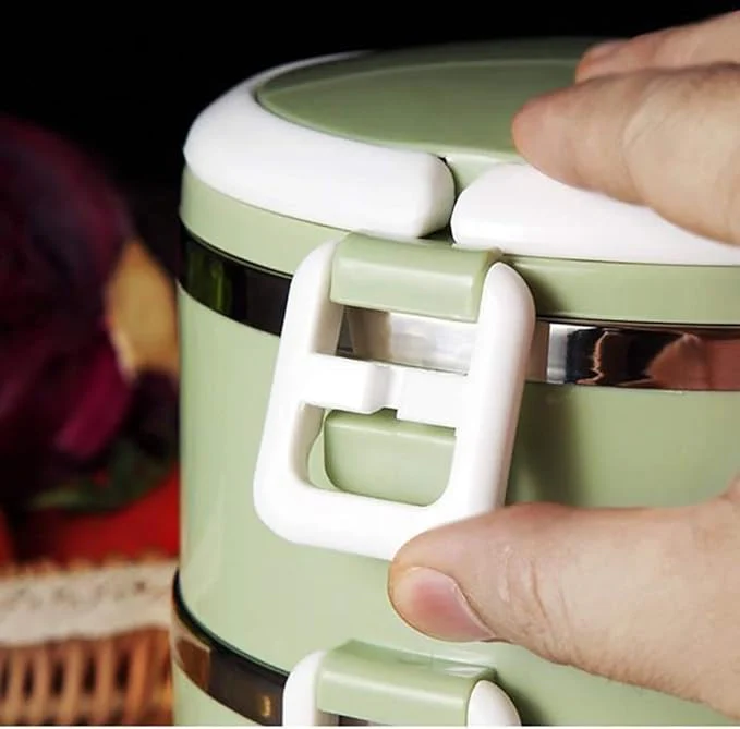 Stainless Steel Thermal Insulation Lunch Box - Image 7