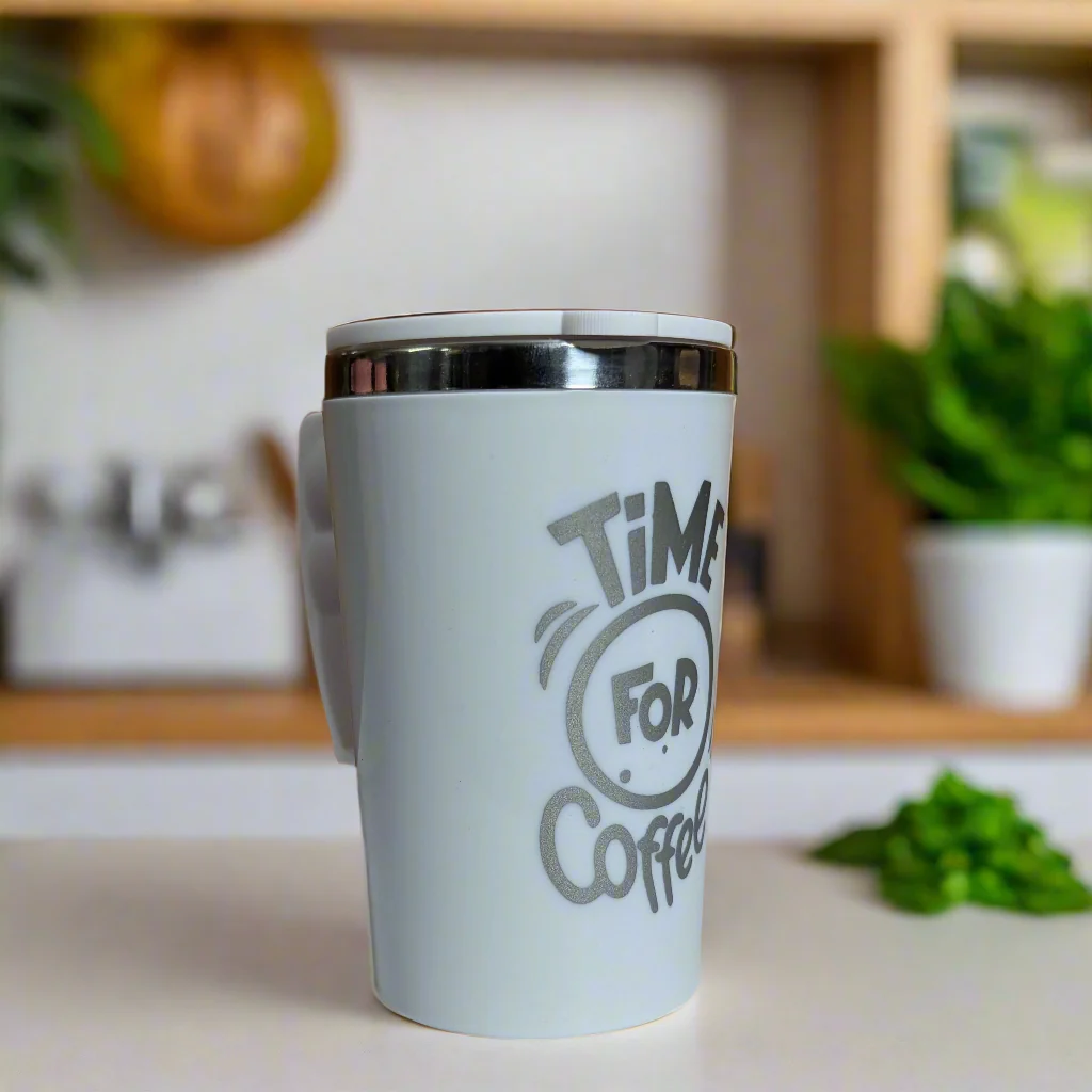 Stainless Steel Travel Mug (450ML) - Image 3