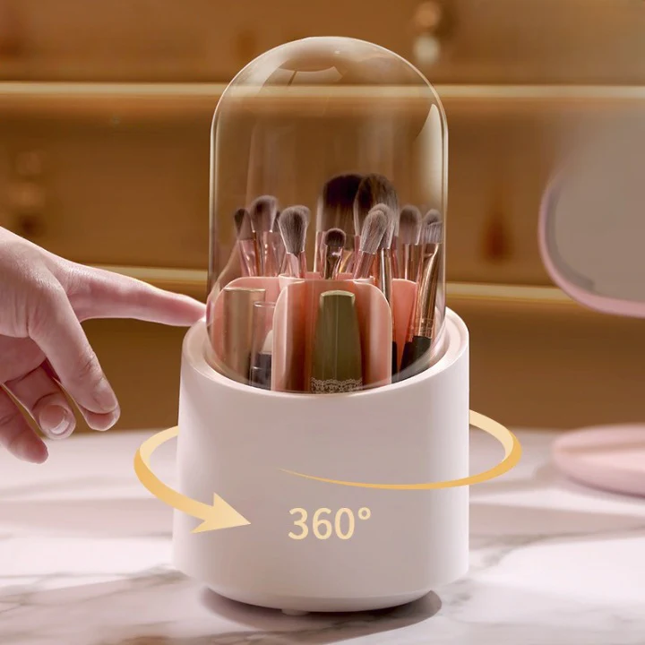 Stylish Makeup Brush Cosmetics Storage Box - Image 4