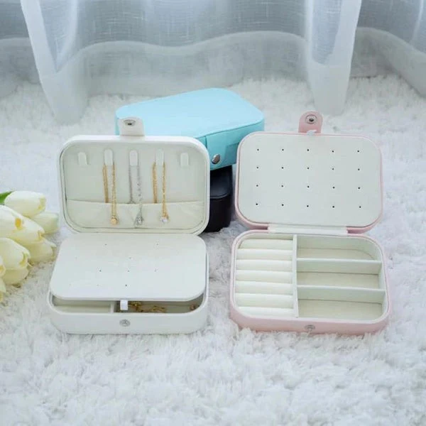 Stylish Portable Jewelry Organizer Box - Image 3