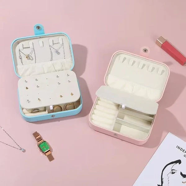 Stylish Portable Jewelry Organizer Box - Image 4
