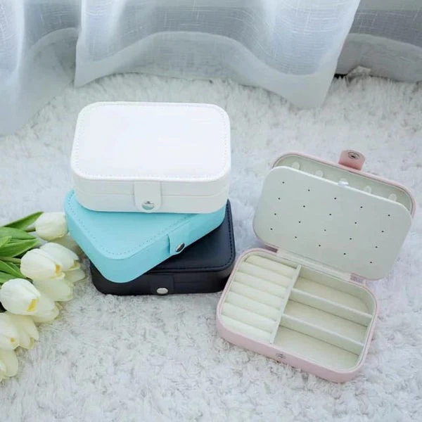 Stylish Portable Jewelry Organizer Box - Image 5