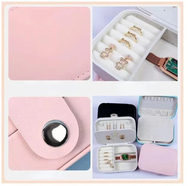Stylish Portable Jewelry Organizer Box - Image 6
