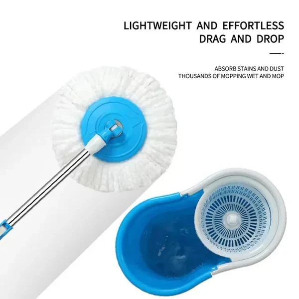 360° Rotating Floor Cleaning Bucket Mop - Image 3