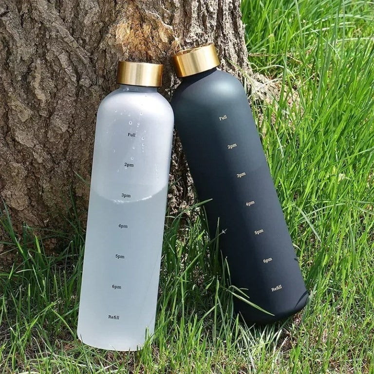 Time Marker Frosted Water Bottle - Image 5
