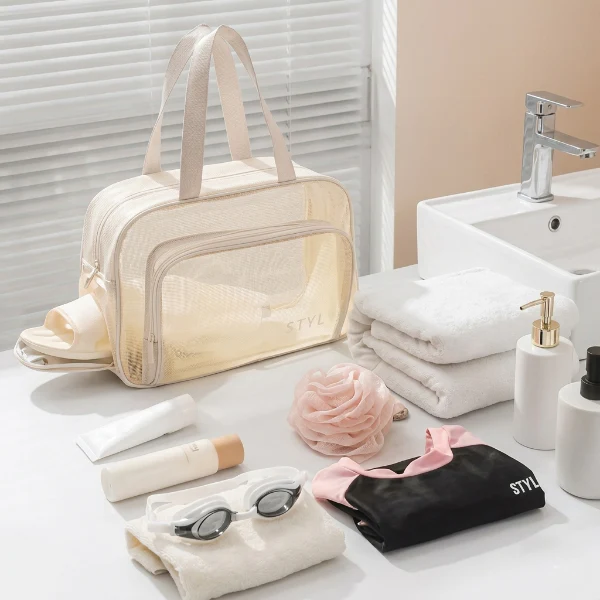 Transparent Double Layer Water-Proof Bags - Image 4
