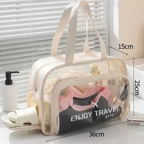 Transparent Double Layer Water-Proof Bags - Image 5