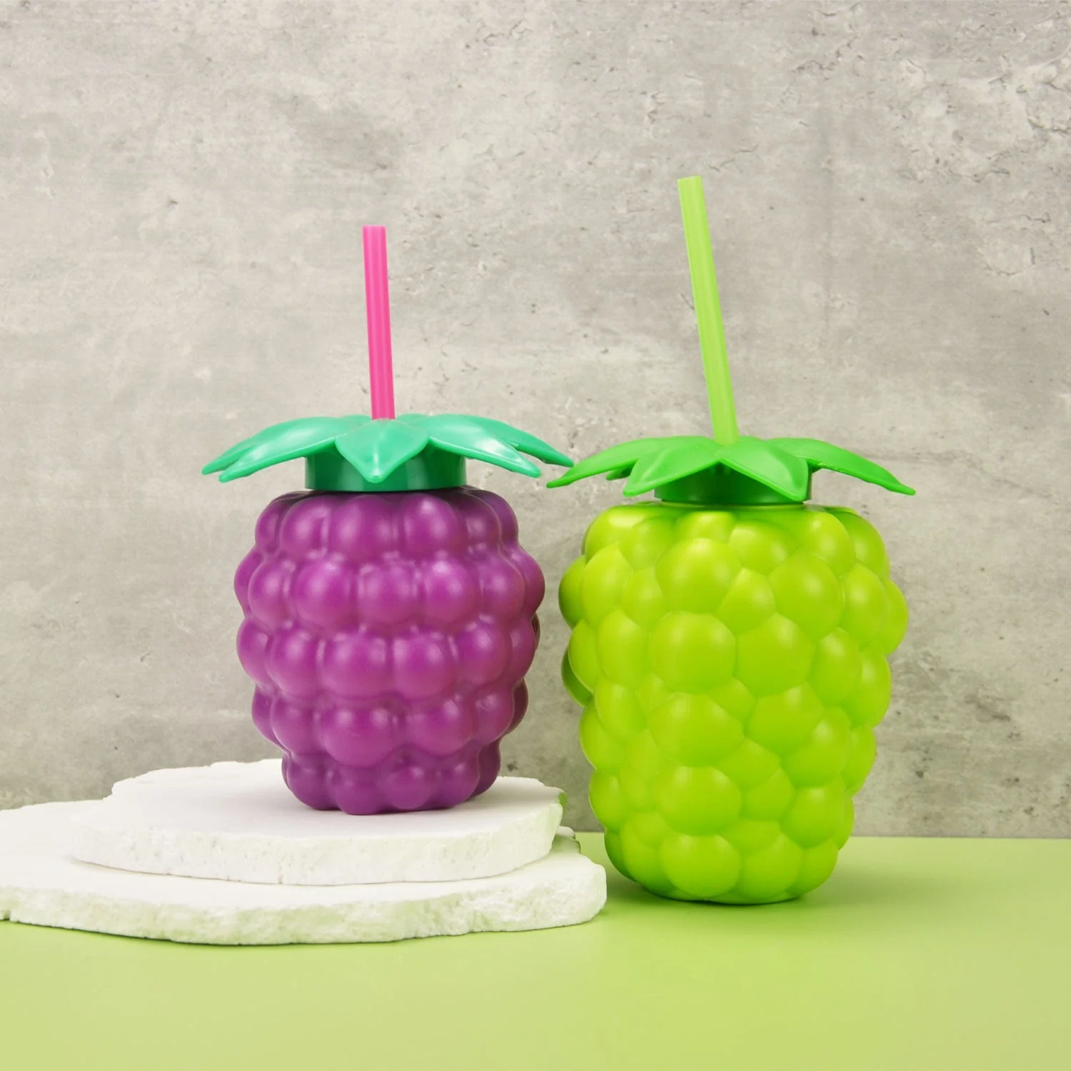 Tropical Fruit Sipper Cup – Sip in Style - Image 3