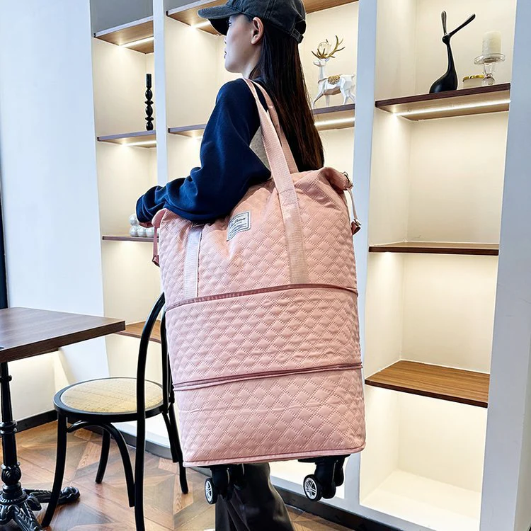 Large Capacity 3 Steps Extendable Wheeler Bag - Image 3