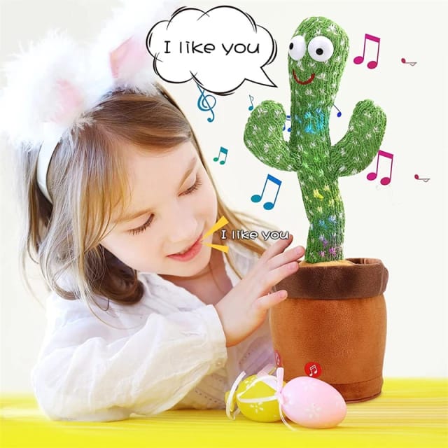 Dancing and Talking Cactus Toy for Kids - Image 3