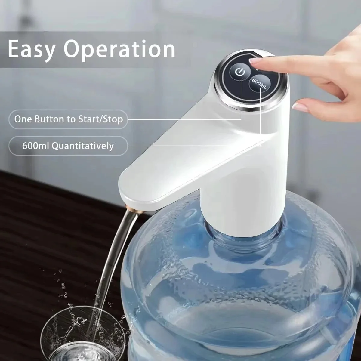 USB Rechargeable Portable Water Dispenser - Image 3