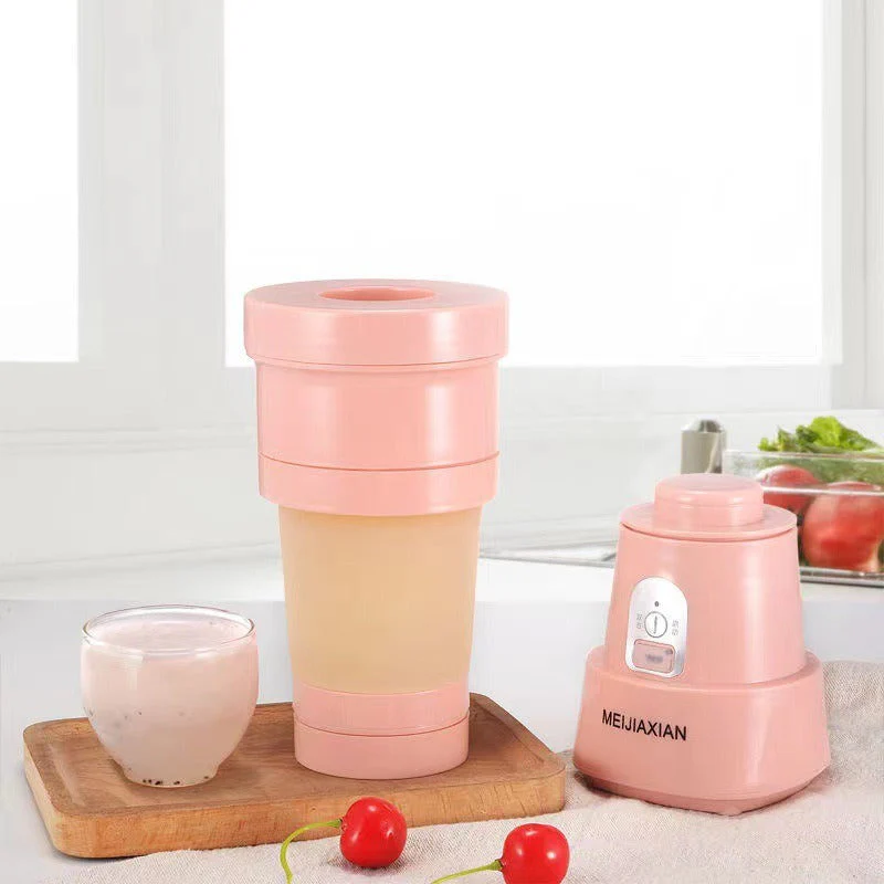 USB Rechargeable Silicone Folding Juicer Cup - Image 3