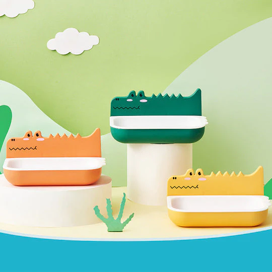 Wall Mounted Crocodile Soap Holder - Image 3
