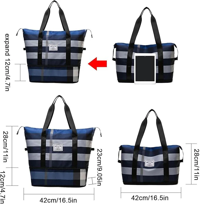 Waterproof Large Capacity Folding Travel Bag - Image 3