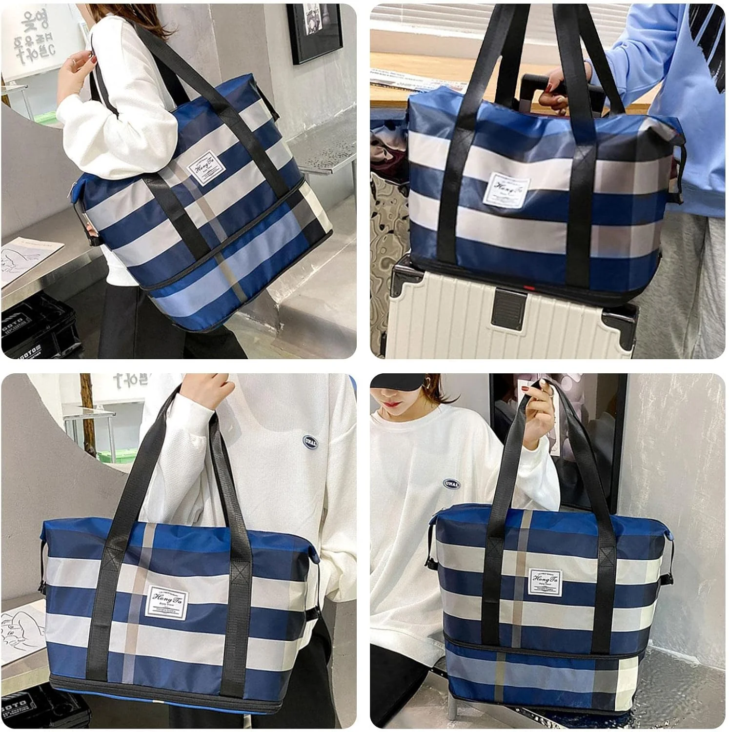 Waterproof Large Capacity Folding Travel Bag - Image 4