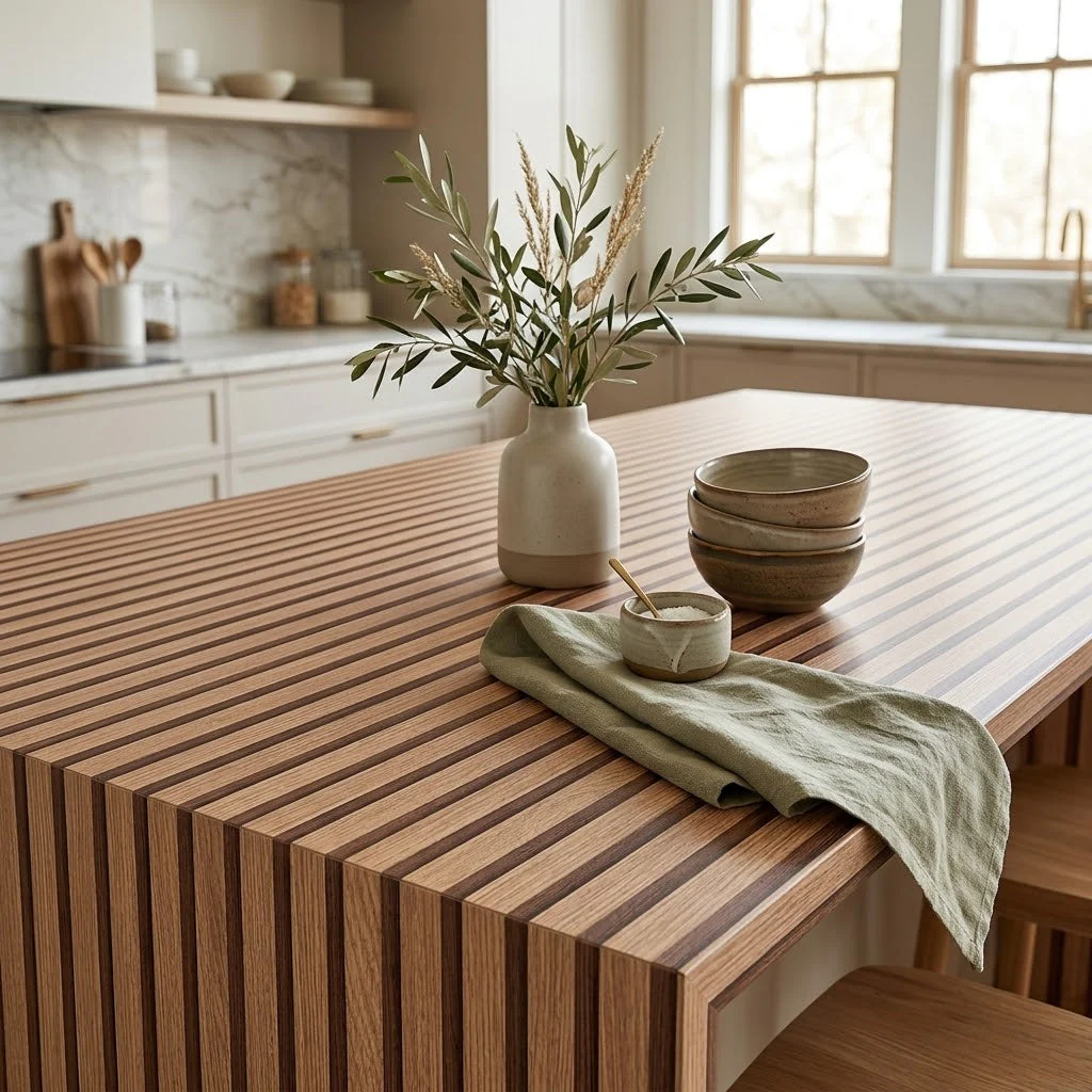 Waterproof Wood Texture Marble Sheet (60cm x 2m) - Image 2
