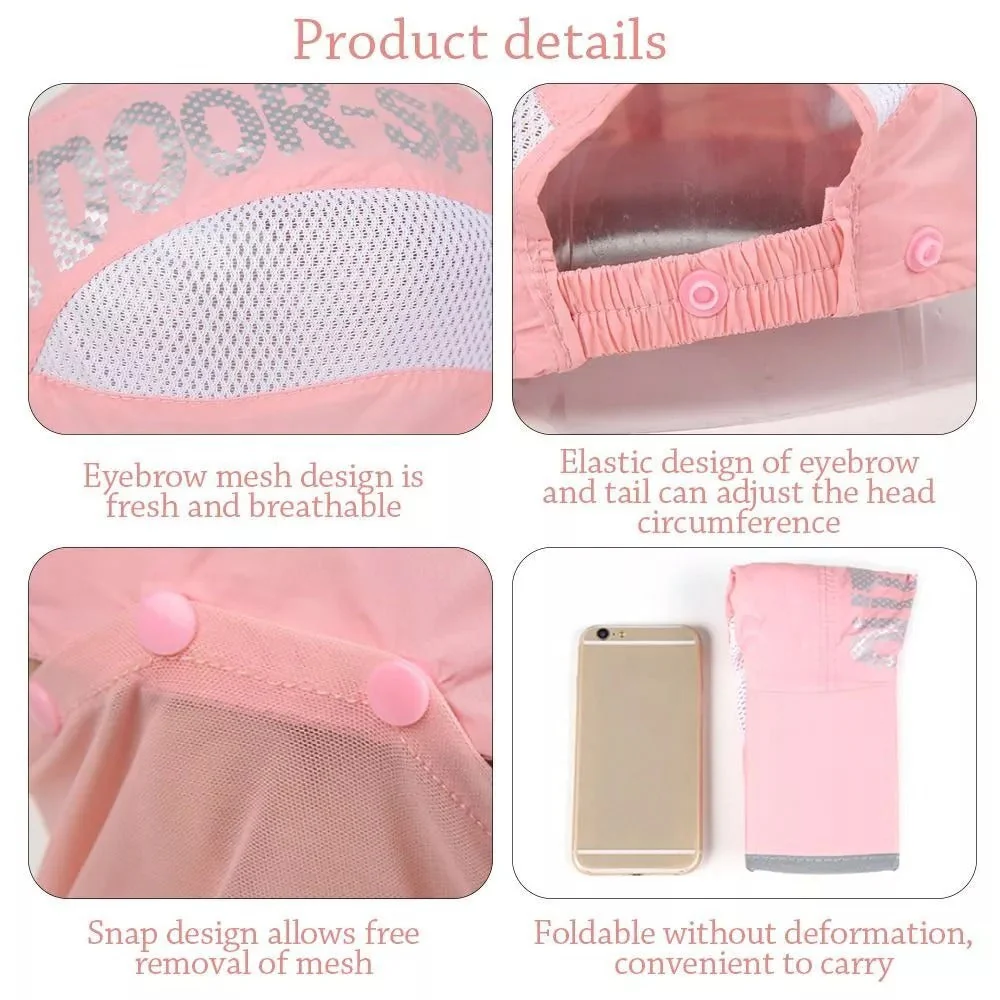 Summer Cap with Detachable Mask - Image 5