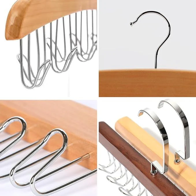 Wooden Steel Cloth Hanger - Image 5